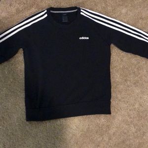 adidas Essentials Black Sweatshirt